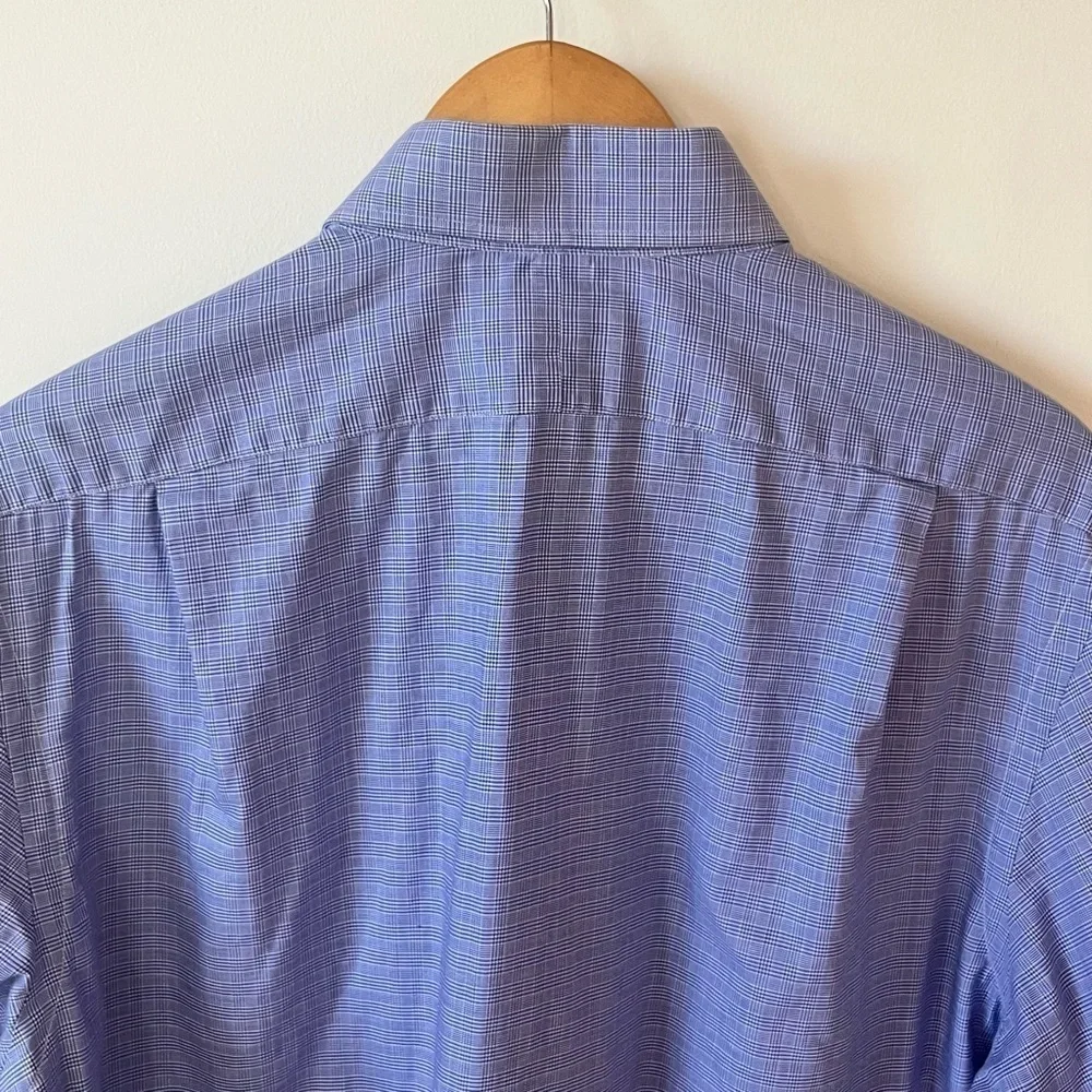 Polo Ralph Lauren Men's Blue Button-Down Long Sleeve Shirt Size 16 1/2, Business